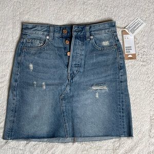 NWT &denim brand jean skirt size 2